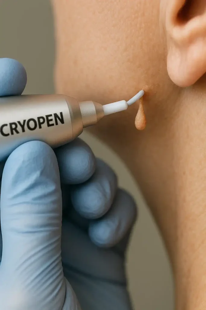 Cryopen for skin tags removal Farnham speak to our team today!