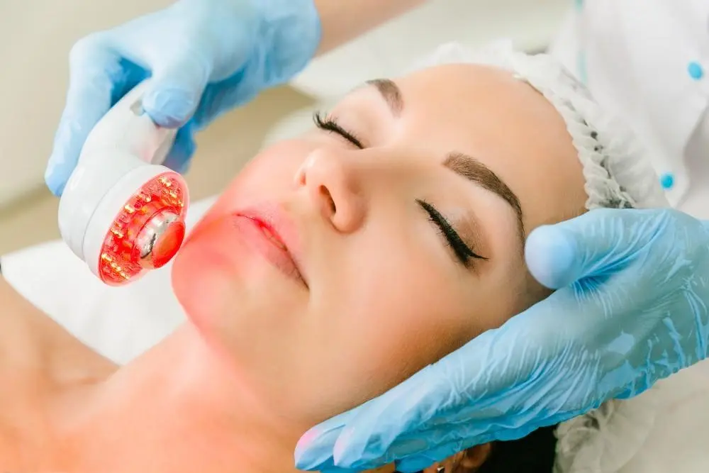 woman having non-surgical Morph8 treatment Farnham