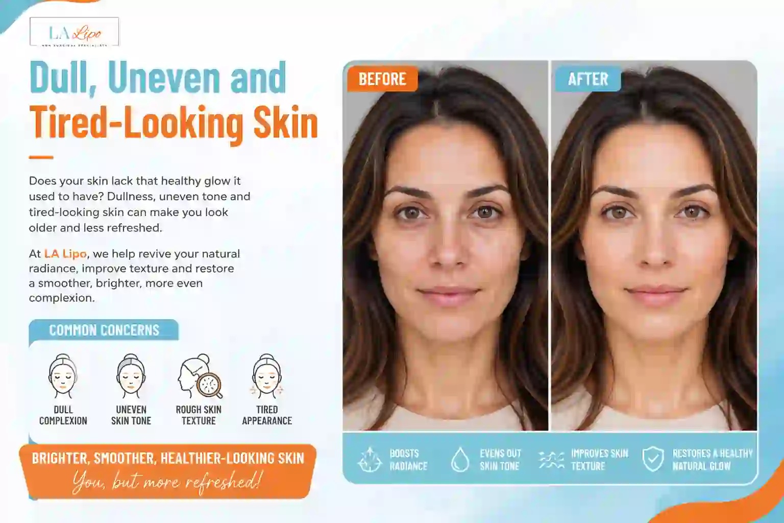 Sign #5: Dull, Uneven and Tired-Looking Skin Farnham